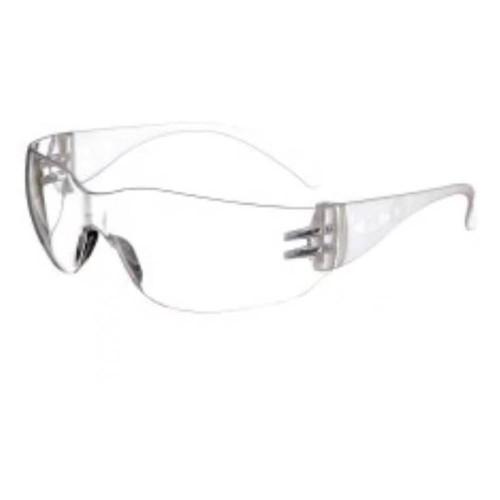 3M Impact-Resistant Safety Glasses Clear Lens, Clear Frame, 4 pack