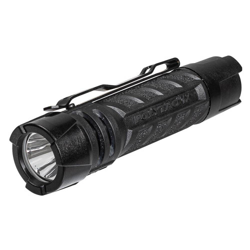 Streamlight PolyTac 1X Flashlight with CR123A and AA Batteries, Black