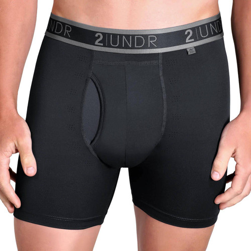 2UNDR Men's Sport Shift Boxer Briefs