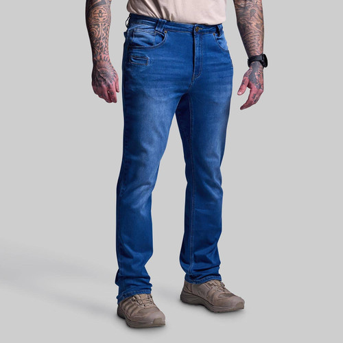 Born Primitive Men's FLEX Recon Boot Cut Jeans
