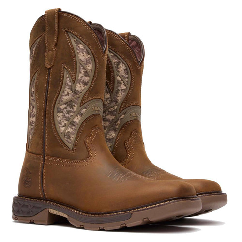 Georgia Men's Carbo-Tec FLX 11" Pull-On Work with InsulKul