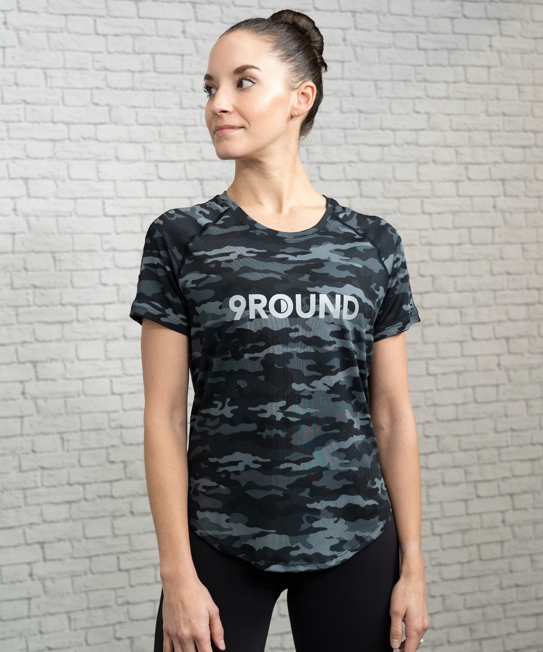 ALPHA INDUSTRIES Maglietta Donna New Camo Basic T – Cotone, Vestibilità Regolare, Mimetica