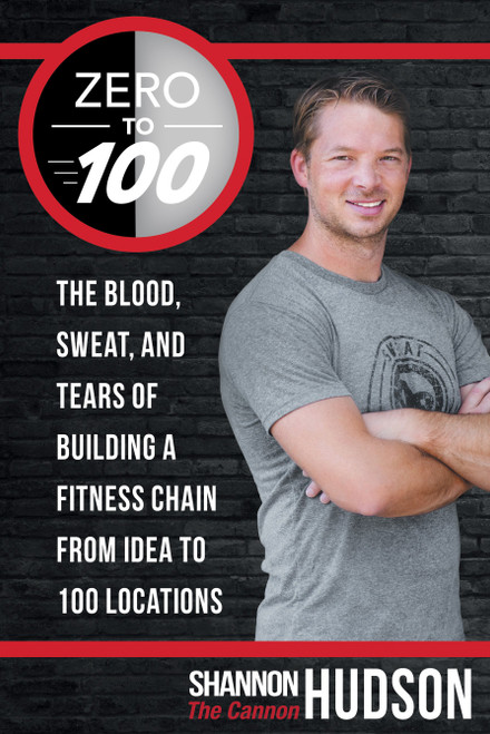 The front cover of a book titled Zero to 100, showing a young adult male crossing his arms and smiling confidently