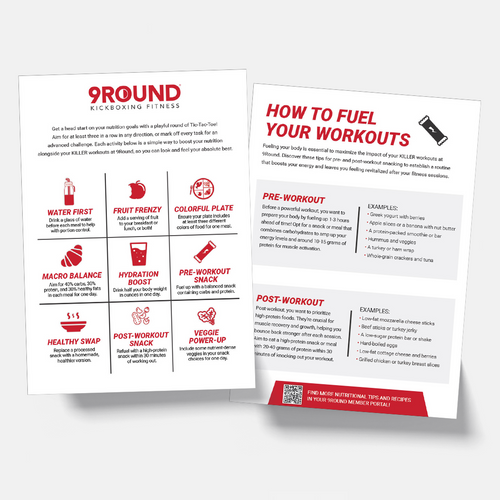 Nutrition Tic-Tac-Toe Card