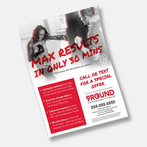 Max Results - Special Offer - Flyer