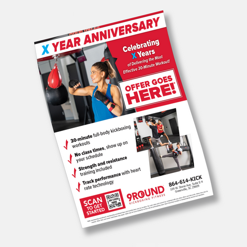 Studio Anniversary Flyer