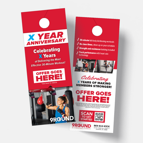 Studio Anniversary - Door Hanger