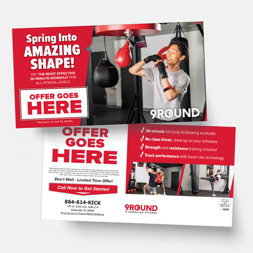 Spring Into Amazing Shape - Direct Mail