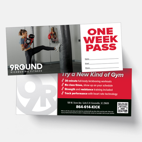 Perforated Guest Pass - One Week Pass