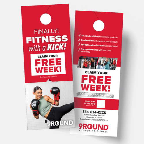 Free Week - Door Hanger