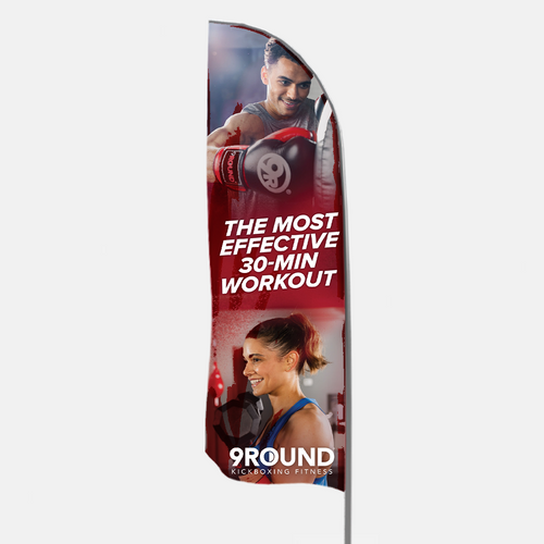 The Most Effective 30-Min. Workout Feather Flag