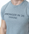 A close up of a grey t-shirt that reads, "Stronger in 30 9Round."