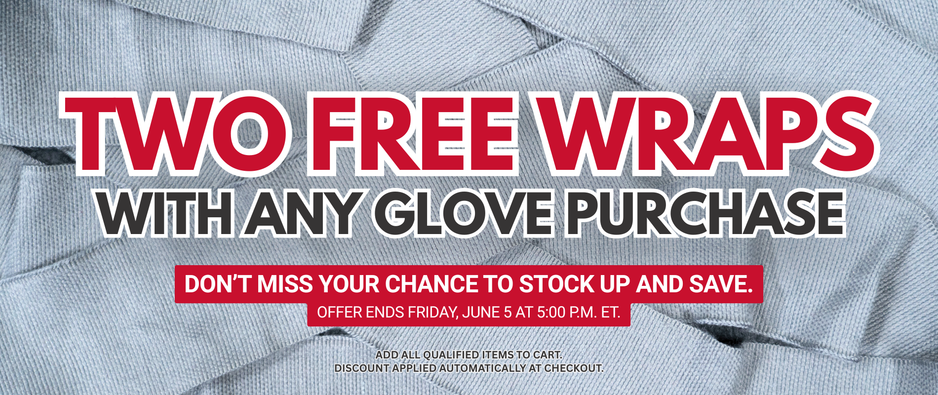 Promotional 9Round fitness graphic free wraps with glove purchase featuring three people in a gym wearing pastel spring workout apparel. One woman punches a heavy bag, a man lifts dumbbells overhead, and another woman poses in boxing gloves beside punching bags. Bold text at the top reads “Spring Just Hits Different,” with a banner at the bottom that says “Shop New Arrivals While Supplies Last.”