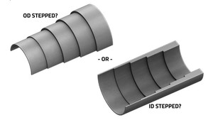 Custom Curved Step Blocks