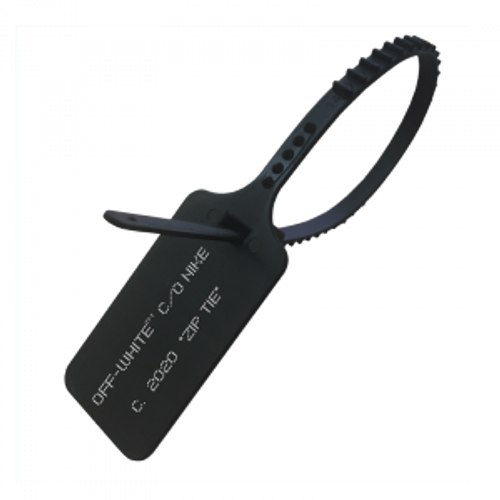 "The Tag" Nike x Off-White ZIP TIE TAG (Black)