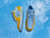Canary Yellow Jordan 1 low OFFW