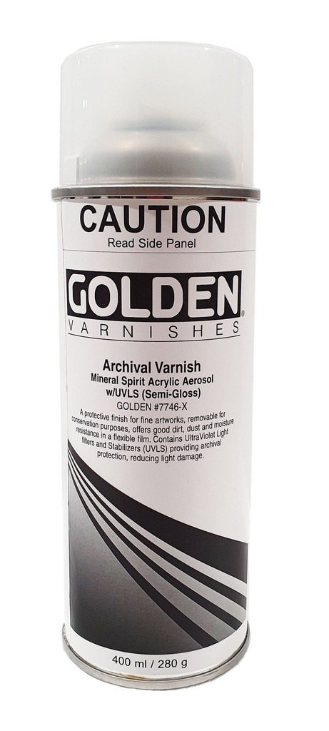 Golden MSA Archival Spray Varnish - Semi Gloss