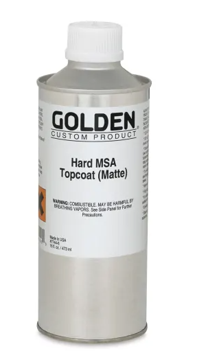 Hard MSA Topcoat Varnish - Matte