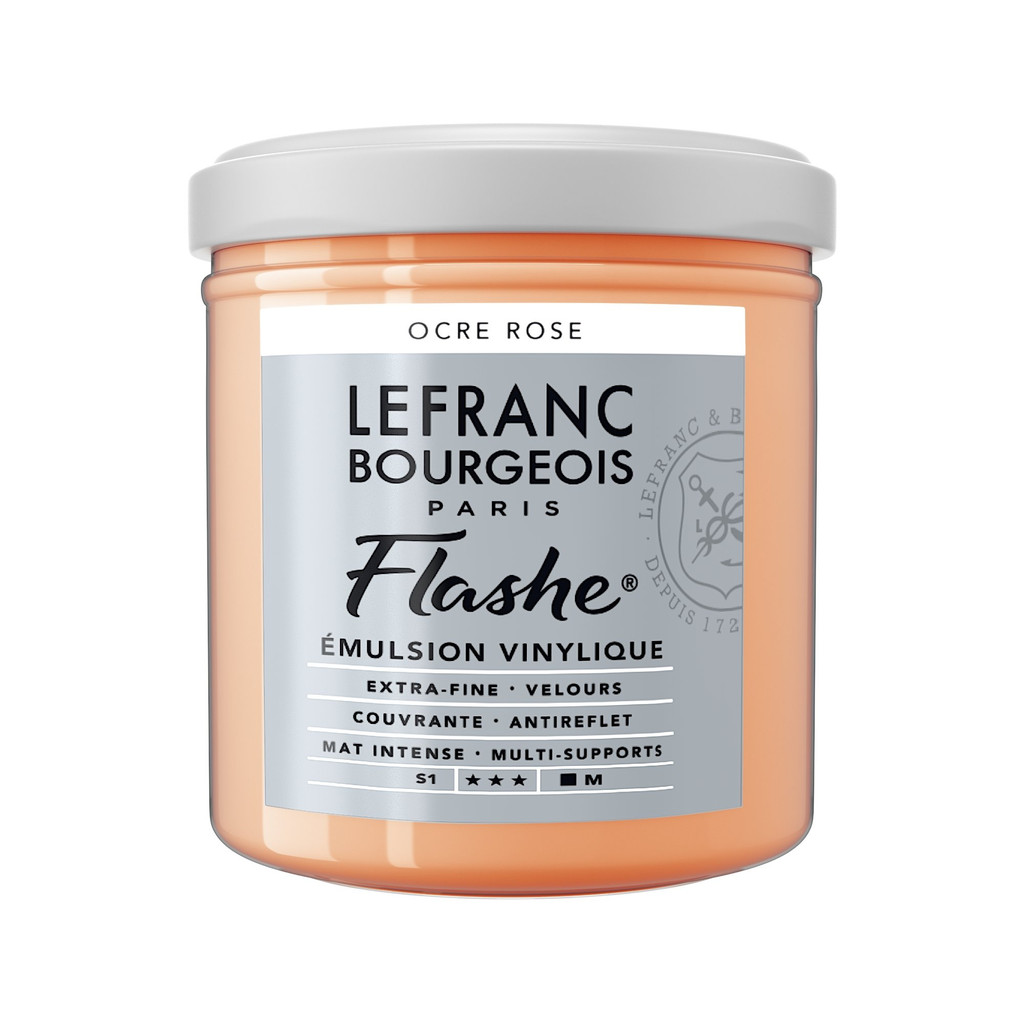 Flashe Vinyl Colours Pink Ochre 125ml