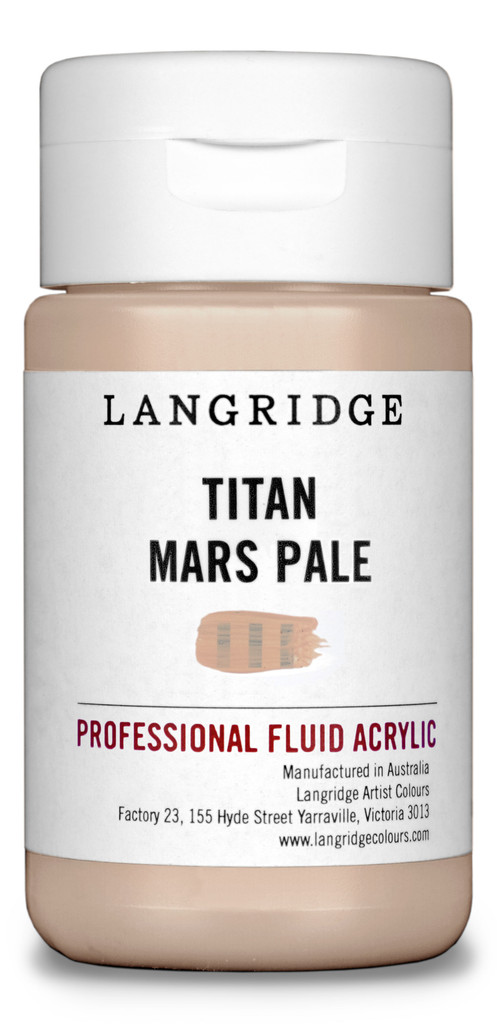 Langridge Titan Mars Pale Fluid Acrylic
