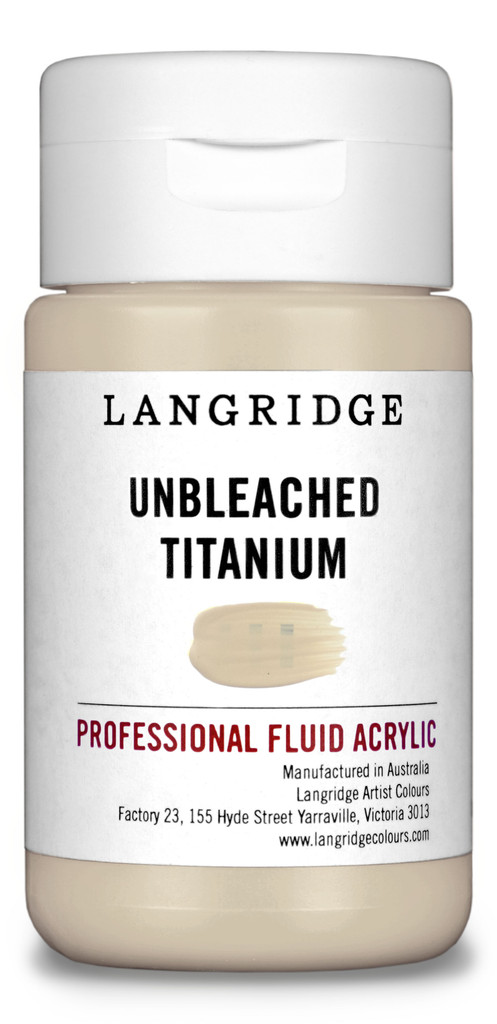 Langridge Unbleached Titanium Fluid Acrylic