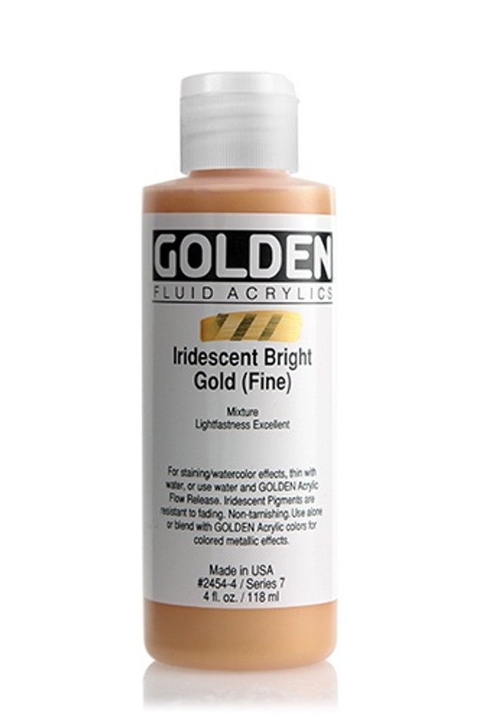 Fluid Iridescent Bright Gold (fine)