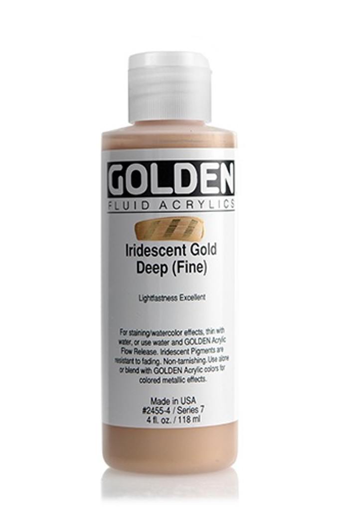 Fluid Iridescent Gold Deep (fine)