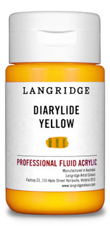 Langridge Diarylide Yellow Fluid Acrylic
