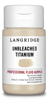 Langridge Unbleached Titanium Fluid Acrylic