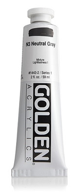 Heavy Body Acrylic Neutral Gray N3