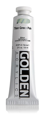 Heavy Body Acrylic Titan Green Pale