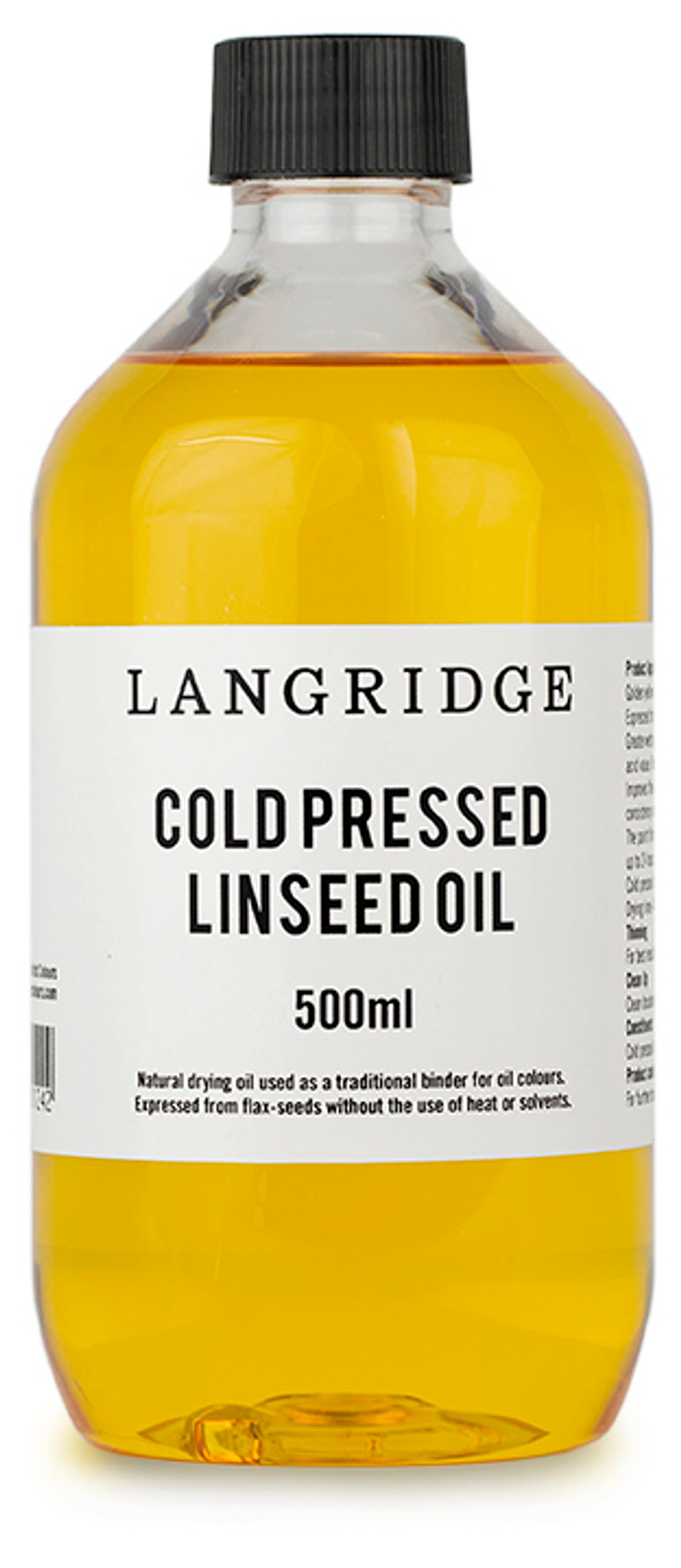 Cold Pressed Linseed Oil - St Luke Artist Colourmen