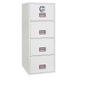  Phoenix World Class Vertical Fire File FS2254E 4 Drawer Filing Cabinet with Electronic Lock 