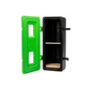 Risk Assessment Products 700mm Front Opening Firebox Green/Black With Breakglass And Alarm 