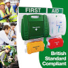 British Standard Compliant Complete First Aid Point, Large