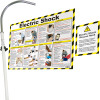 Electric Shock Rescue Hook with Poster and Sign (Q6011)