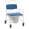 Birstall Bariatric Mobile Commode with 4 Brake Castors
