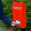 Dog Bag Dispenser - Red
