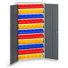 Verso Bin Cupboard - 2000h x 1050w x 350d - 66 No.3 Bins