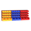 Louvre Panel and 45 Piece Bin Kit