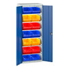 Verso Bin Cupboard – 2000H × 800W × 550D with 14 No.5 Bins