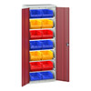 Verso Bin Cupboard – 2000H × 800W × 550D with 14 No.5 Bins