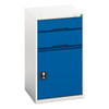 Verso 900mm High Cupboard & 2 Drawer Cabinet – 525W × 550D × 900H