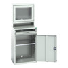 Verso Flat Screen Computer Workstation – 650W × 550D × 1650H