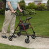 R8 Aluminium Lightweight Rollator - Indoor & Outdoor