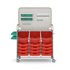 Callero MakerSpace Trolley - 3 Deep & 12 Shallow Trays