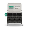 Callero MakerSpace Trolley - 3 Deep & 12 Shallow Trays