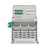 Callero MakerSpace Trolley - 3 Deep & 12 Shallow Trays