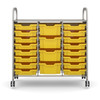 Callero Plus Treble Trolley - 16 Shallow & 4 Deep Trays