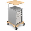 Gratnells MyBASE® Mobile Teaching Trolley – Silver